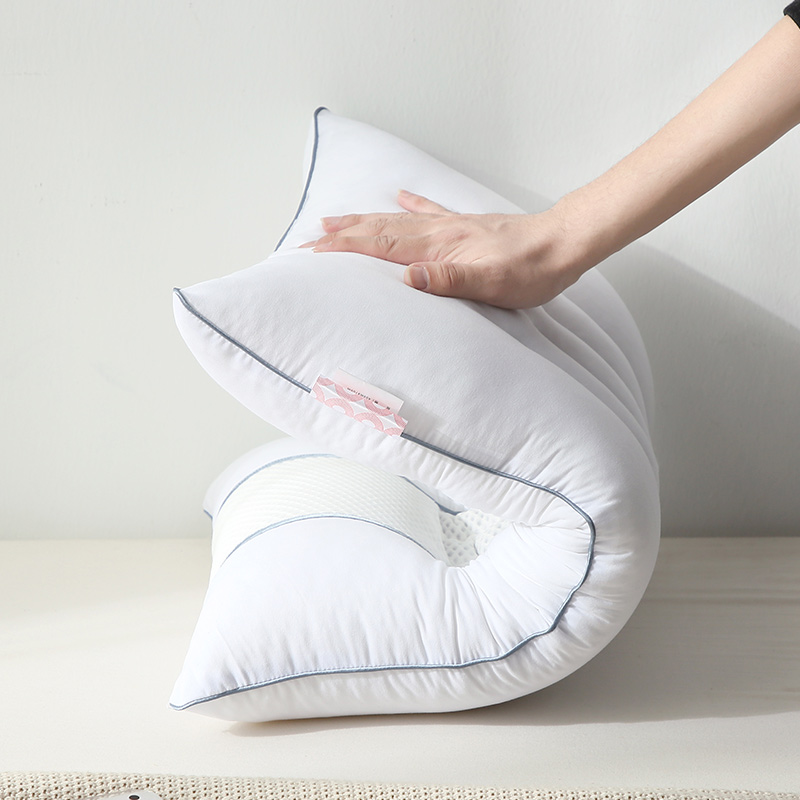 Hodo/红豆枕头枕芯家用学生家纺决明子全棉荞麦呵护颈椎舒适睡眠