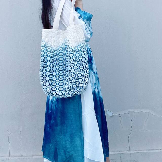 Tie dye ການອອກແບບຕົ້ນສະບັບເຮັດດ້ວຍມື dyeing ຜັກ