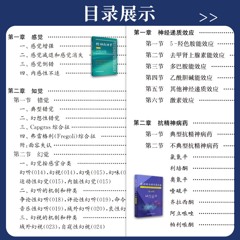 精神科合理用药手册 第4四版+精神病理学 第二版 第2版 精神病症状学 精神疾病症状识别鉴别诊断治疗精神科医生手册书籍 江苏凤凰 - 图1