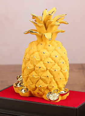 绒沙金树摆件装饰品金店礼品纪念品树脂镀金工艺婚庆结婚送礼装饰