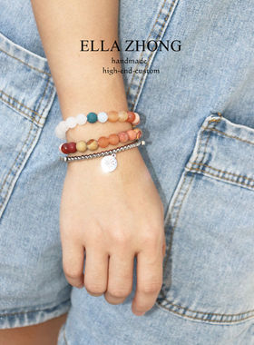 浪漫土耳其大地色手串手链手饰品