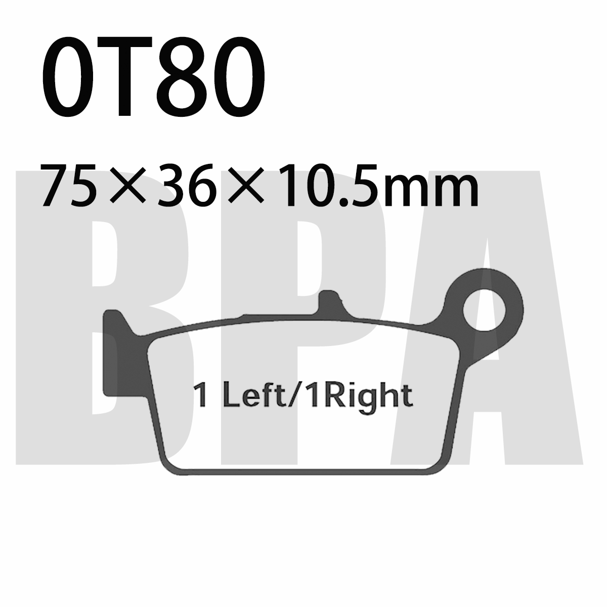 BPA赛科龙摩托车刹车片RX650 SR650-A RC401 SR400GS-2 RA401 - 图3