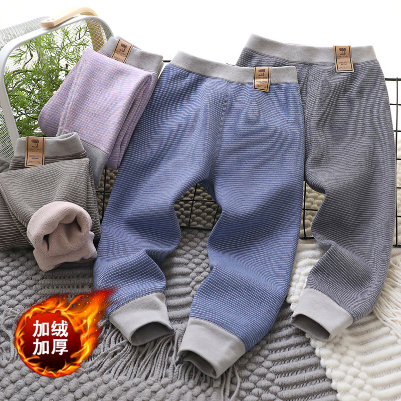 冬季加绒加厚弹力保暖裤男童秋裤女童打底裤儿童校园神器内穿棉裤,淘宝优惠券,粉丝福利购,淘宝优惠卷