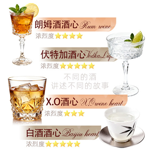 纯可可脂巧公主酒心巧克力朗姆酒XO白酒伏特加小酒瓶高端礼盒装 - 图1