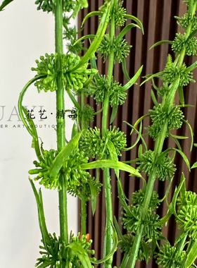仿真花捆扎3枝线条型益母草