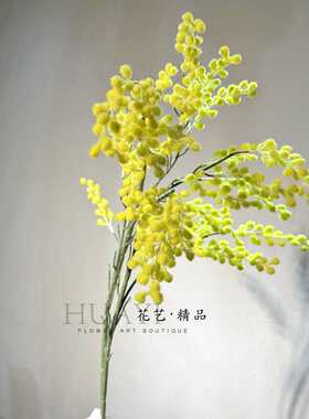 假花仿真花金合欢单只
