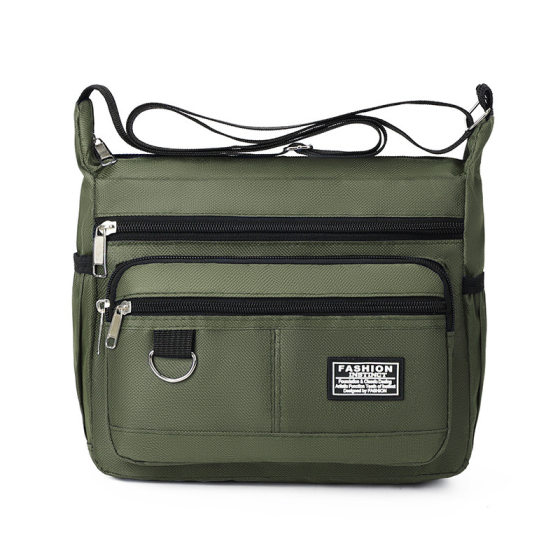 New men's bag large capacity business casual men's shoulder crossbody bag waterproof wear-resistant multi-pocket business backpack