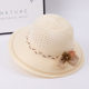 Spring and summer breathable large brim sun protection basin hat for middle-aged and elderly women