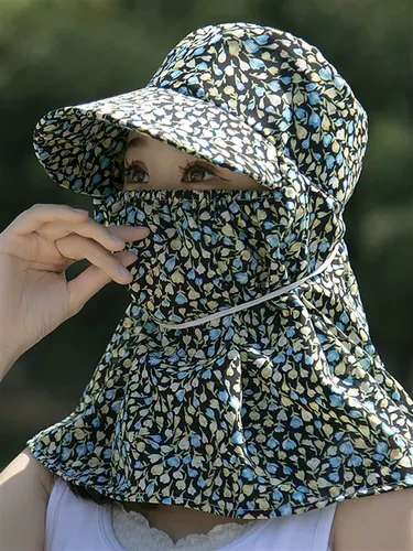 Солнцезащитная шляпа, дышащая сельскохозяйственная дорожная рабочая маска, защита от солнца, с защитой шеи