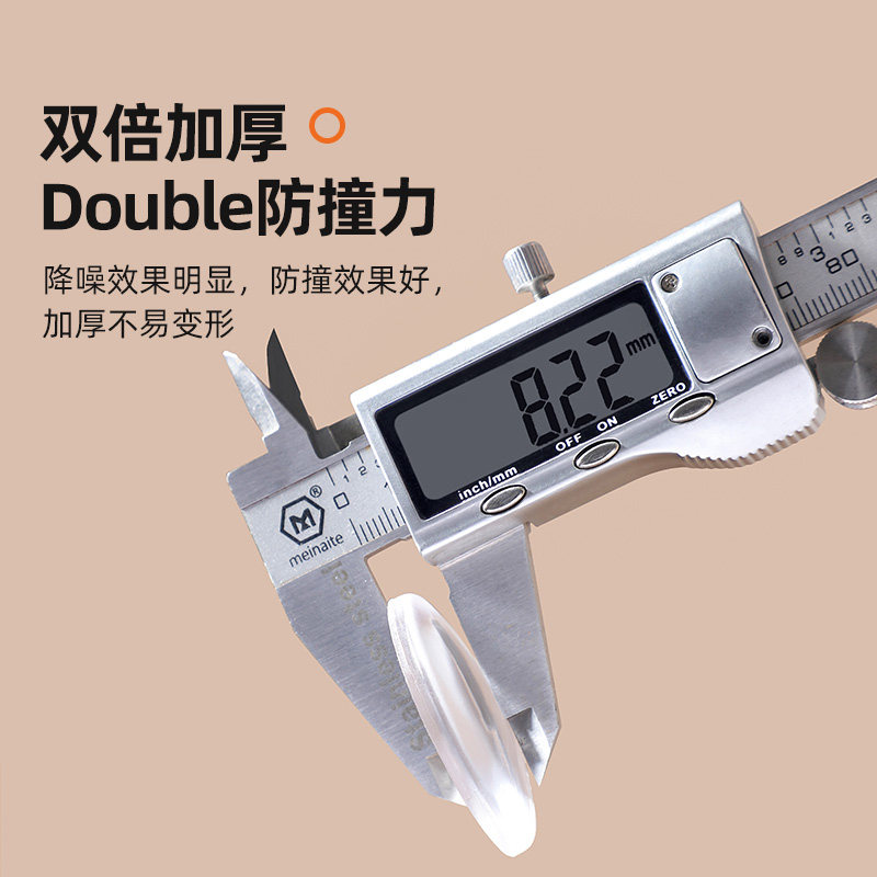 日本门把手防撞垫透明防碰撞神器柜门缓冲垫冰箱门防滑防撞墙贴,淘宝优惠券,粉丝福利购,淘宝优惠卷