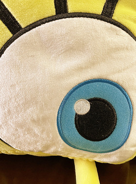 卡通抱枕海棉**靠枕室内沙发装饰宝宝生日礼物pp棉毛绒