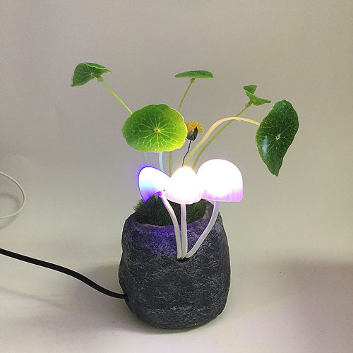 包邮lLED阿凡达蘑菇灯智能光控床头灯创意生日礼物小夜灯装饰摆件 - 图2