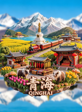 青海金属冰箱贴旅游纪念品
