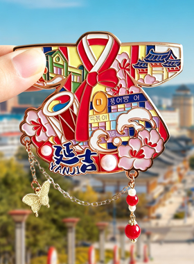 延吉金属冰箱贴旅游纪念品