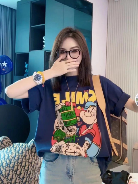Popeye ພິມແຂນສັ້ນ