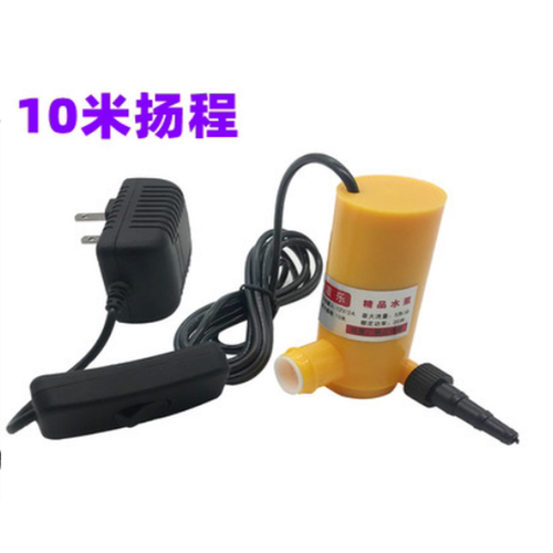 水钻机抽水泵微型小型电动便携式抽水机配件钻孔打孔水管铜阀开关 - 图1