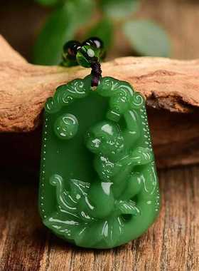 十二生肖吊坠碧绿色十二生肖