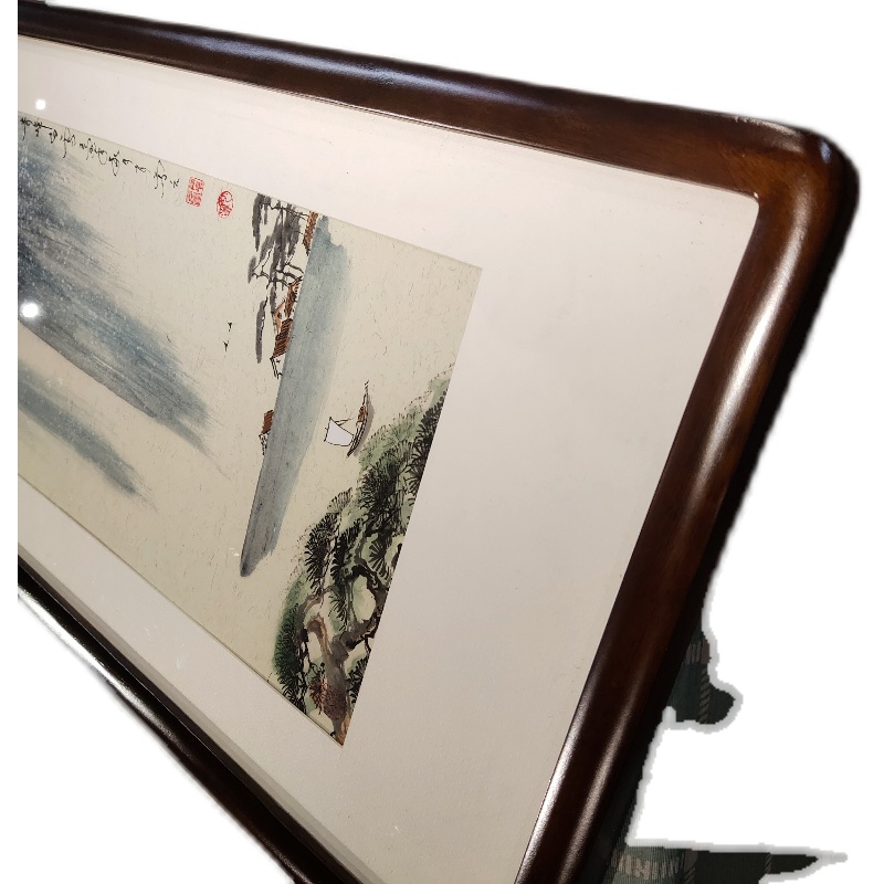 风鹏正举手写真迹厚德载物字画名家书法作品定制客厅办公室挂画框 - 图3