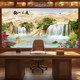 Wall Sticker Mural Self Adhesive Chinese Style Living Room Feng Shui TV