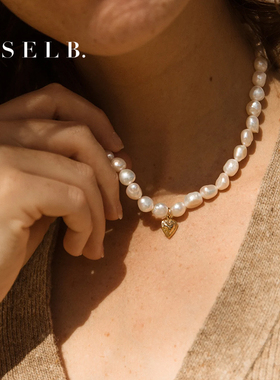 GISELB24k镀金巴洛克珍珠