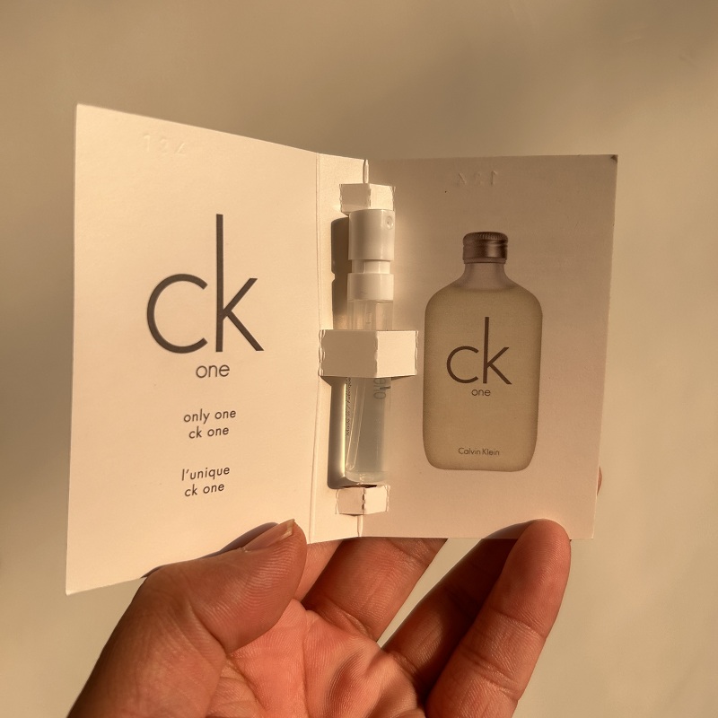 25年后专柜Calvin Klein凯文克莱CK one中性香水小样试管1.2ml