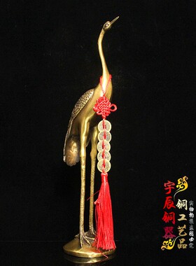 松鹤延年生日礼物贺寿装饰摆件