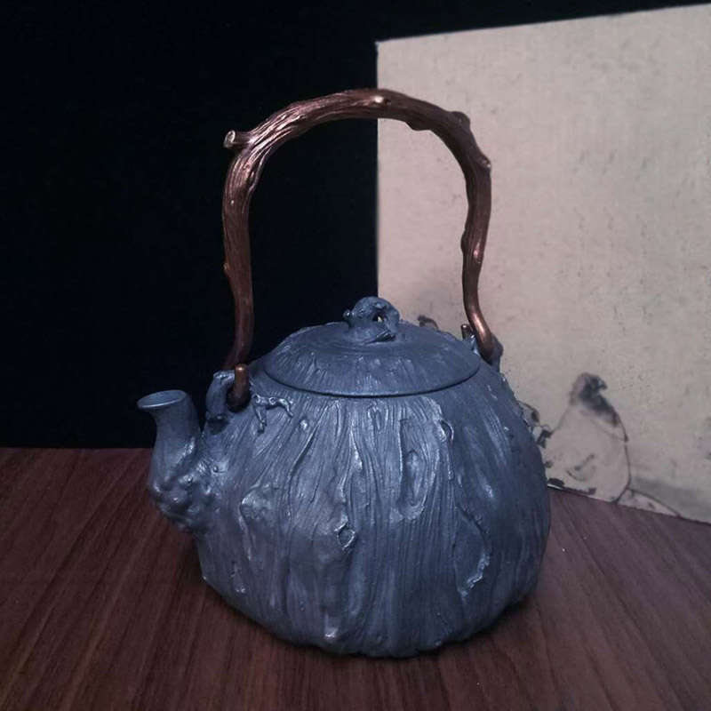铸铁壶日本老铁壶生铁壶煮茶壶家用烧水壶泡茶壶功夫茶具电陶炉套