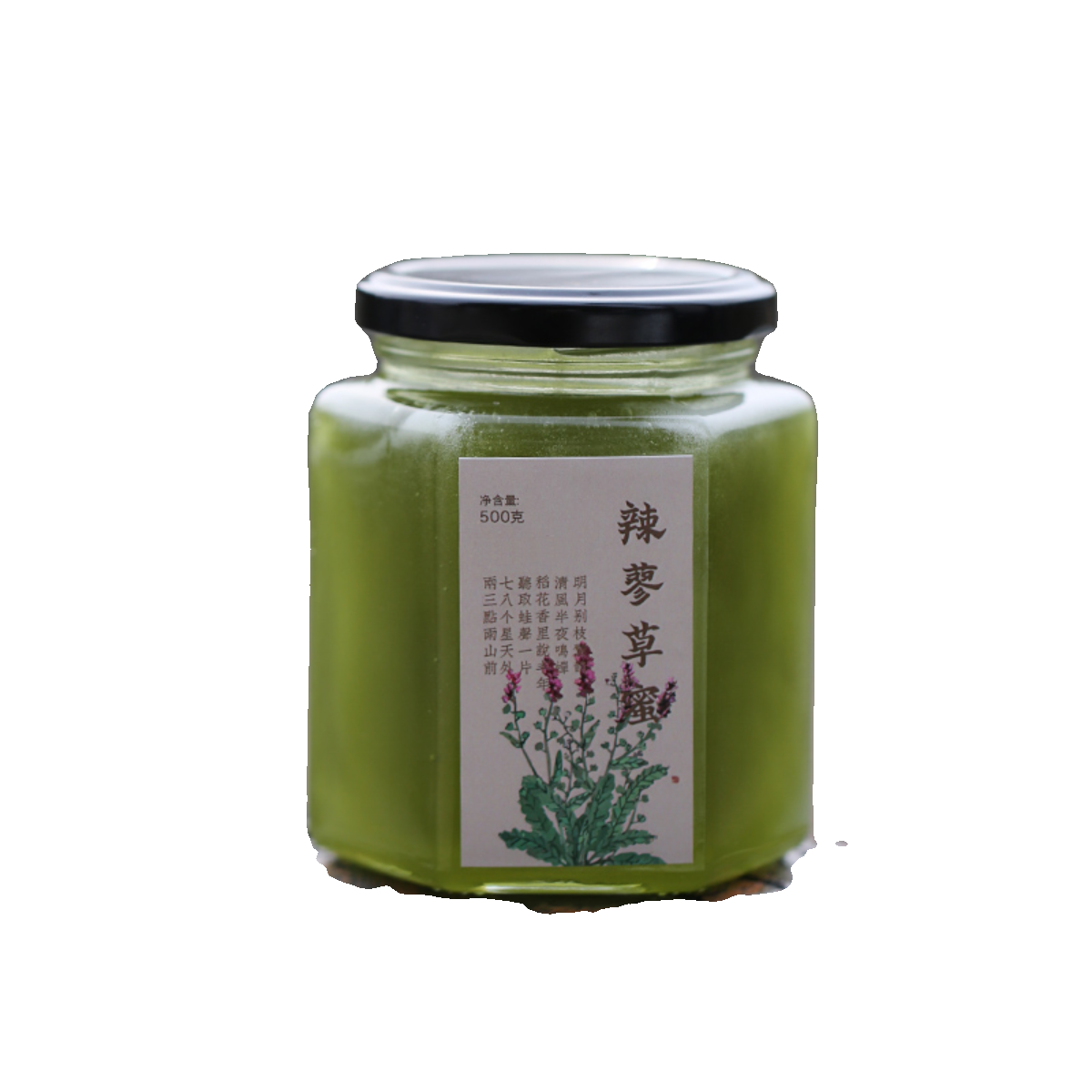 【绿色的蜂蜜】辣蓼草蜂蜜农家自产原蜜500g 口感清新清凉送礼品 - 图3