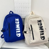 Брендовая японская вместительная и большая сумка через плечо с буквами, школьный рюкзак, ноутбук для школьников, Южная Корея, для средней школы, подходит для студента