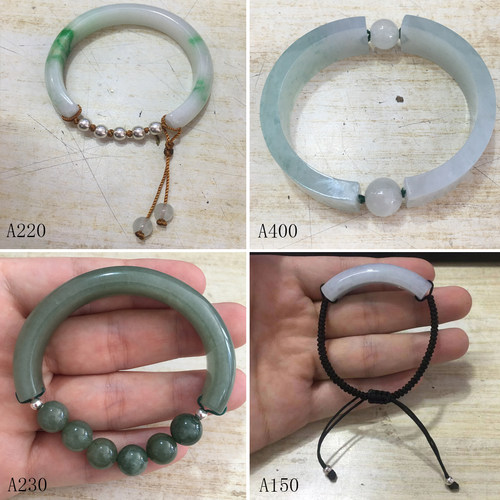 改手链断玉手镯修复修开口改件补断裂断修补维修改造打磨抛光手串 - 图1