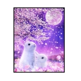 Мультяшный кролик, детские наклейки для спальни, инкрустировано бриллиантами, новая коллекция