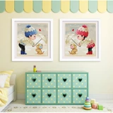 Бриллиантовая живопись, полная бурения новая модель 2023 персонажи мультфильмов милая детская гостиная спальня спальня 5D наклейка Diamond Cross Stitch