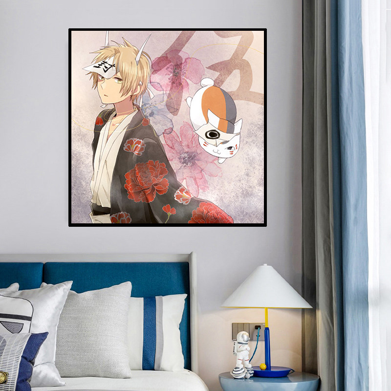 卡通动漫手工diy钻石画满钻新款2025 小幅男孩夏目贴钻十字绣卧室,淘宝优惠券,粉丝福利购,淘宝优惠卷