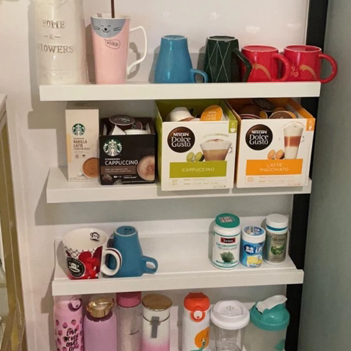 宜家莫兰达壁式图片架白大号收纳架置物架画架整理架画架国内代购 - 图3