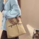 Xifanni Korean style literary commuting canvas tote bag