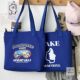 Xifanni Shoulder Bag Printed European Illustration Canvas Bag