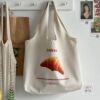 Xifanni shoulder bag bread large Japanese and Korean canvas bag
