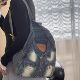 Xifanni retro niche design denim backpack