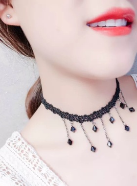 ins学生森系仙气短款项圈锁骨链