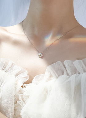 东大门小雏菊ins学生显瘦锁骨链