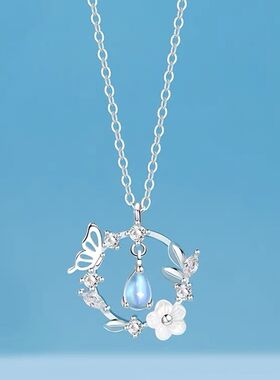 高档不掉色钛钢闺蜜项链