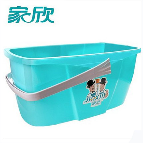 家欣特大号清洁拖把桶塑料拖地桶长方形储水桶家用胶棉拖把清洗桶 - 图0