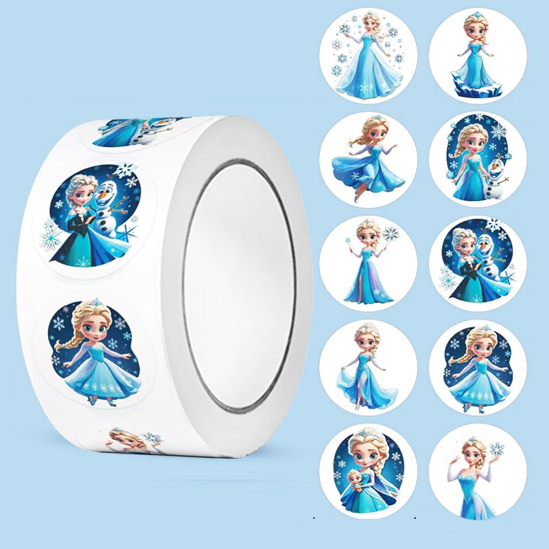 蛋仔派对官网爱莎贴纸奖励贴纸手帐贴纸儿童小贴画卡通可爱三丽鸥蛋仔派对贴纸