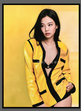 韩国blackpink周边jennie珍妮海报专属大小尺寸定制爱豆写真挂画