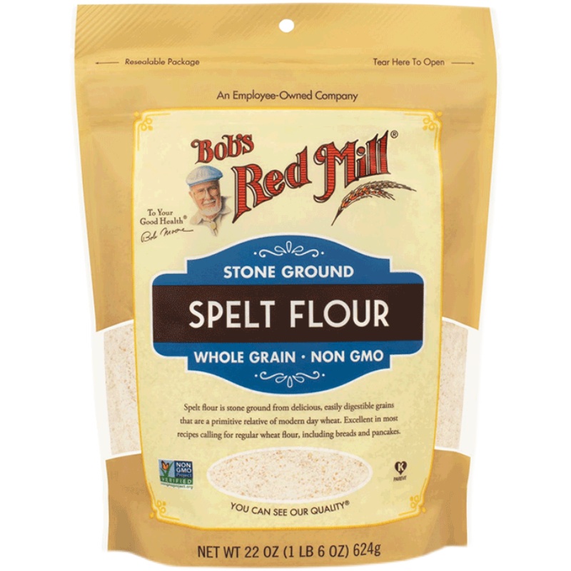 现货鲍勃红磨坊斯佩尔特小麦面粉全麦面粉全谷物烘培Spelt Flour - 图3