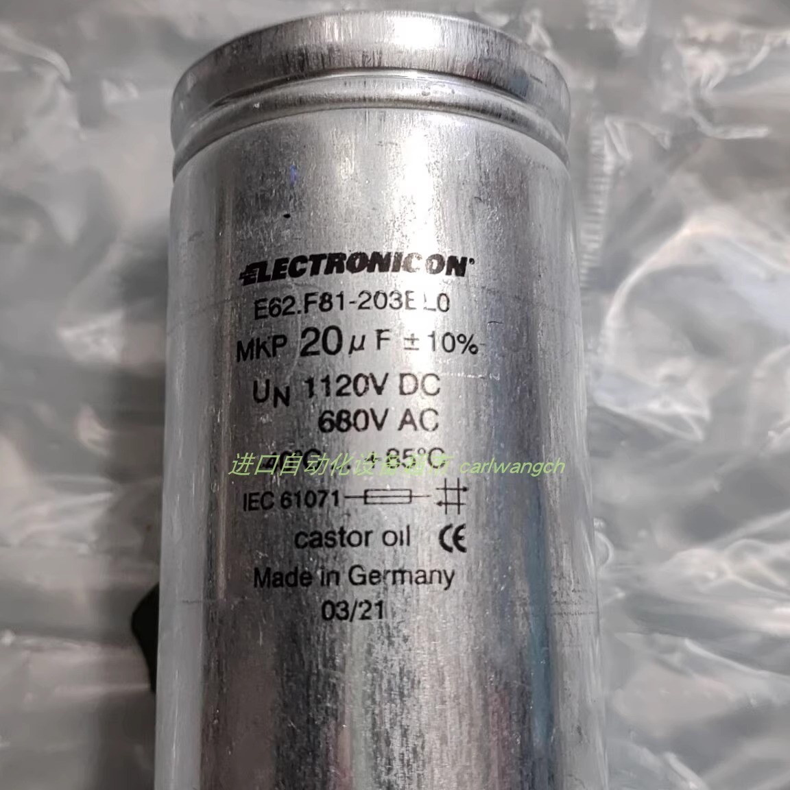 ELECTRONICON E62.L95-403G10电容Par-ker P2D8V32C5电磁阀 - 图0