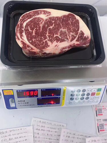 秒发包邮3斤prime美国谷饲眼肉牛排和牛红标m5原切奶香回购款套餐-图2