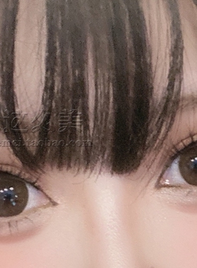lolita肿泡眼假睫毛欧美混血妆