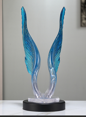 原创树脂摆件酒店家居样板房摆设