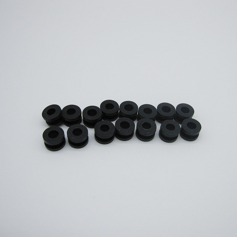 黑色橡胶垫圆形工字型垫耐磨抗震减震垫耐油橡胶垫三元乙丙橡胶垫-图2